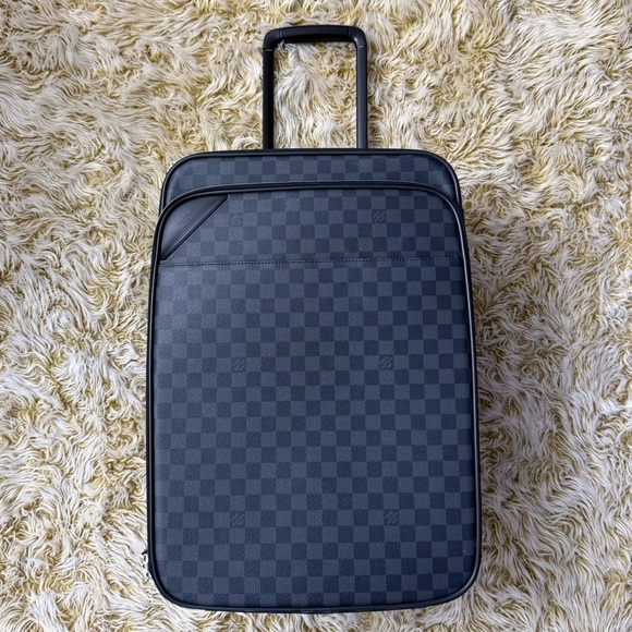 Louis Vuitton Pegas Legere 55 Carry Bag Damier Graphite - Picture 1 of 17